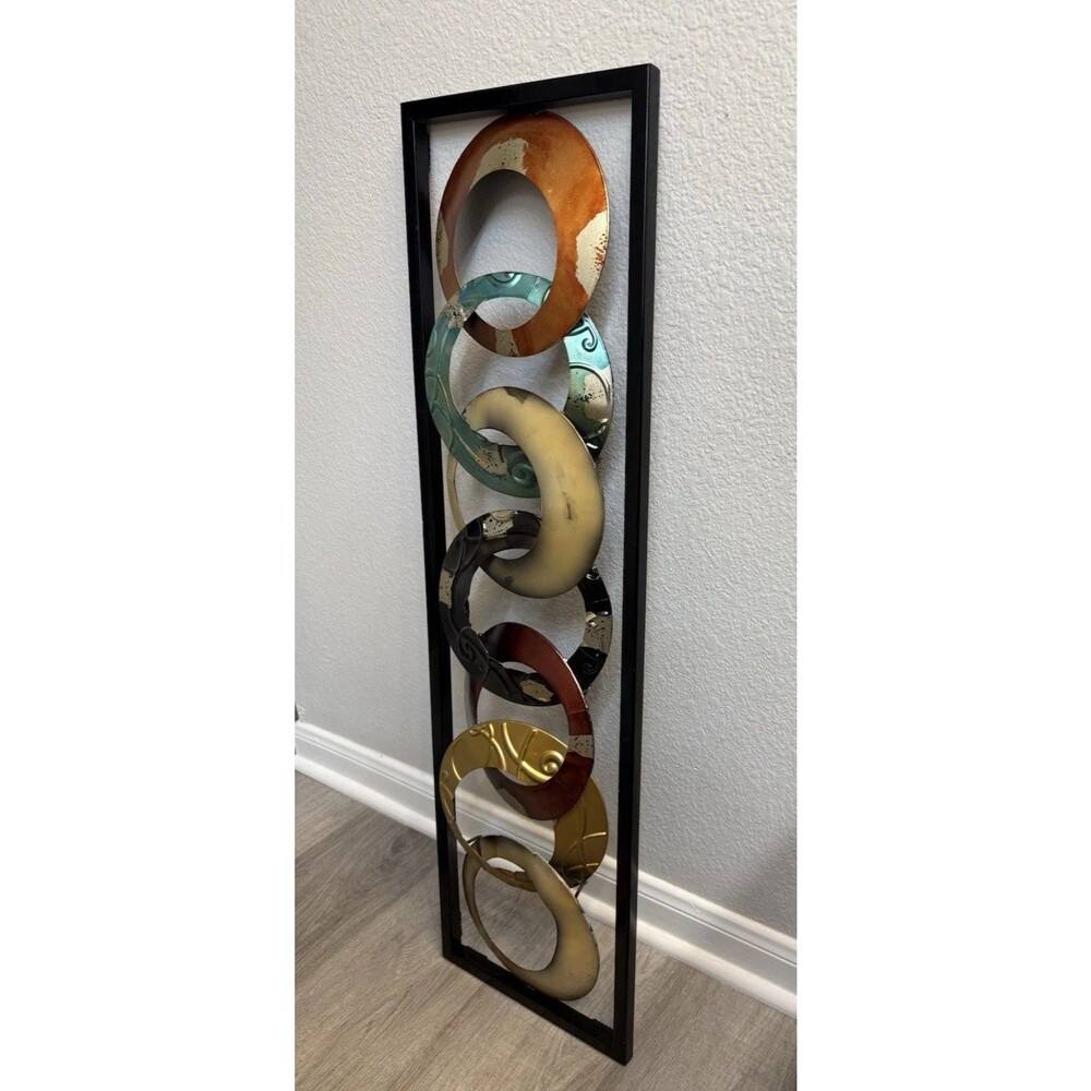 Lightweight Metal Home Wall Decore 35” *14*
